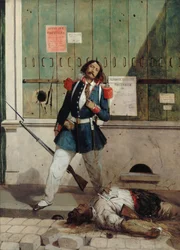 Verletzter Nationalgardist