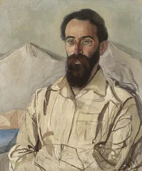 Porträt von Friedrich Eduardovich Krimmer