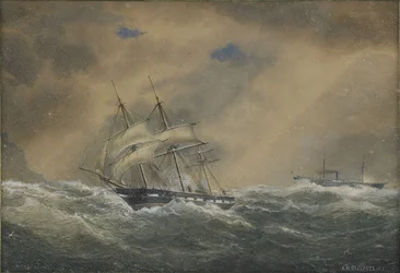 Die Dampffregatte Svetlana, 1878