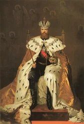 Porträt Alexanders III. von Russland (1845-1894)