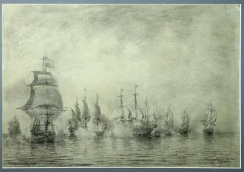 Erste Seeschlacht. Naum Senyavin, 1865-1866