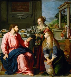 Christus bei Maria und Martha