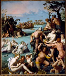 Die Perlentaucher, ca. 1570-1573
