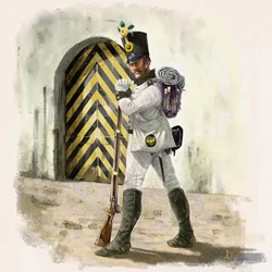 Österreichischer Infanterist des IR-Regiments Nr. 14 in einer Festung 1809, 2018