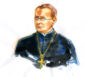 Porträt von Gregor Mendel (1822-1884), katholischer Mönch und Botaniker, Begründer der Genetik