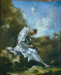 Eremit in der Wüste