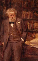 Porträt des italienischen Dichters Giosue