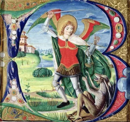 Historisierte Initiale 
