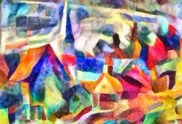 Kathedrale in der Ferne