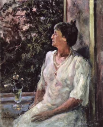 Porträt von Anna Achmatowa, ca. 1939