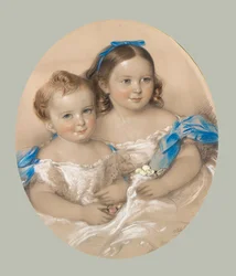 Doppelporträt von Mary Sime Greig und David Middleton Greig