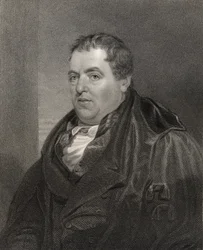 Sir John Leslie, graviert von H. Cook, aus 