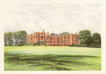 Temple Newsam, Yorkshire, England, 1880 (Gravur)