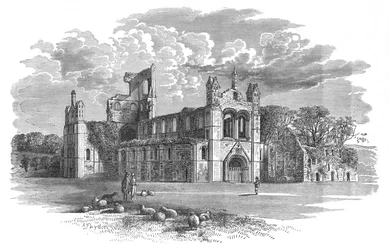 Von Nordwesten, Kirkstall Abbey, um 1880, 1897