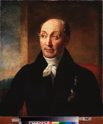 Porträt des Staatssekretärs Graf Mikhail Speranski