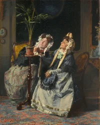 Unter den Palmen