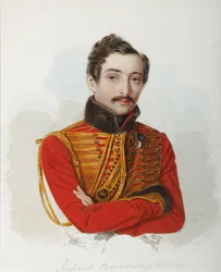 Porträt von Vladimir Dmitrievich Bakaev