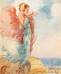 Helena von Troja, Tochter von Zeus und Leda, 1937