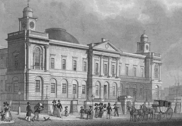 Das Registerbüro, Princes Street, 1829