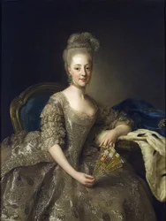 Porträt von Hedwig Elisabeth Charlotte von Holstein-Gottorp (1759-1818)