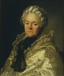 Porträt der Gräfin Ekaterina Andreyevna Chernysheva, geb. Ushakova 1715-1779, 1776