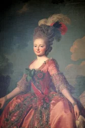 Porträt der Großherzogin Maria Feodorovna, 1777