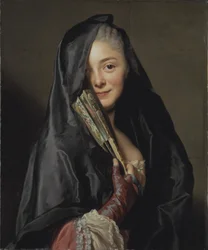 Die Dame mit dem Schleier