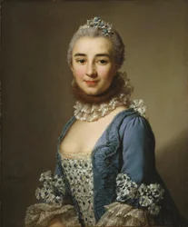 Unbekannte Dame, möglicherweise Madame Deshanges