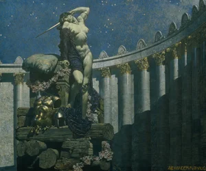 Dido auf dem Scheiterhaufen, 1935