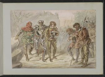 Rückkehr eines verwundeten Soldaten