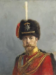 Porträt von Kaiser Nikolaus II