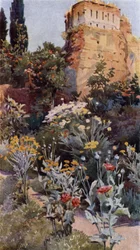 In den Gärten der Alhambra