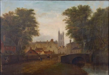 Cardiff von der Nordstraße, ca. 1784