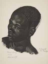 Ialingede, vom Volk der Mandja. (Fort Lamy), aus „Dessins et Peintures d