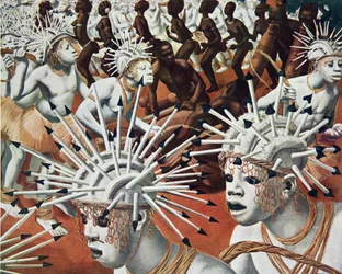 Die Ganza (Bambili), aus Dessins et Peintures d