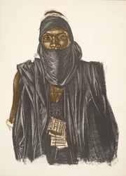 Mahoma, Angehöriger der Songhai-Rasse (Ansongo), aus Dessins et Peintures d