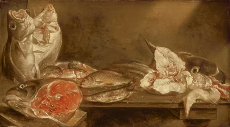 Stillleben mit Fisch, 1640