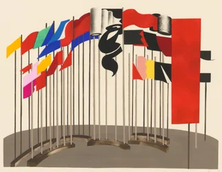 Bühnenbild aus dem Portfolio Décors de Théâtre, 1930