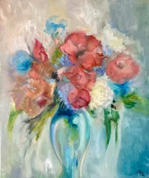 Lebhaftes Blumenbouquet