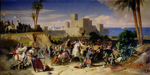 Die Eroberung von Beirut durch die Kreuzfahrer 1197