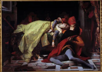 Tod von Francesca de Rimini und Paolo Malatesta (1284)