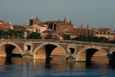 Pont-Neuf über den Fluss Garonne, Toulouse