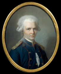 Porträt des französischen Schriftstellers Pierre Choderlos de Laclos