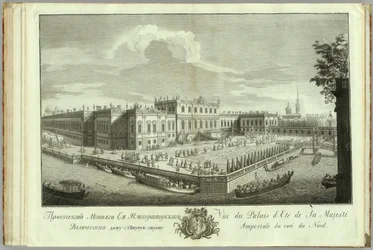 Der Sommerpalast in St. Petersburg Buch zum 50. Jahrestag der Gründung von St. Petersburg, 1753