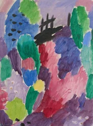 Roter Pfad, St. Prex, 1915