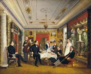 Am Teetisch