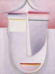Abstrakter Kopf: Komposition Nr. 2 "Winter", ca. 1924
