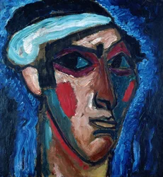 Kopf eines Mannes (Alexander Sacharoff), ca. 1911