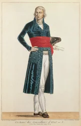 Uniform des Staatsrats, ca. 1804-10 (Farbstich)