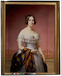Porträt von Madame Edouard Thayer, geborene Marie de Padoue